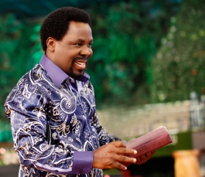 Prophet T.b. Joshua at The Synagogue Church of All Nations